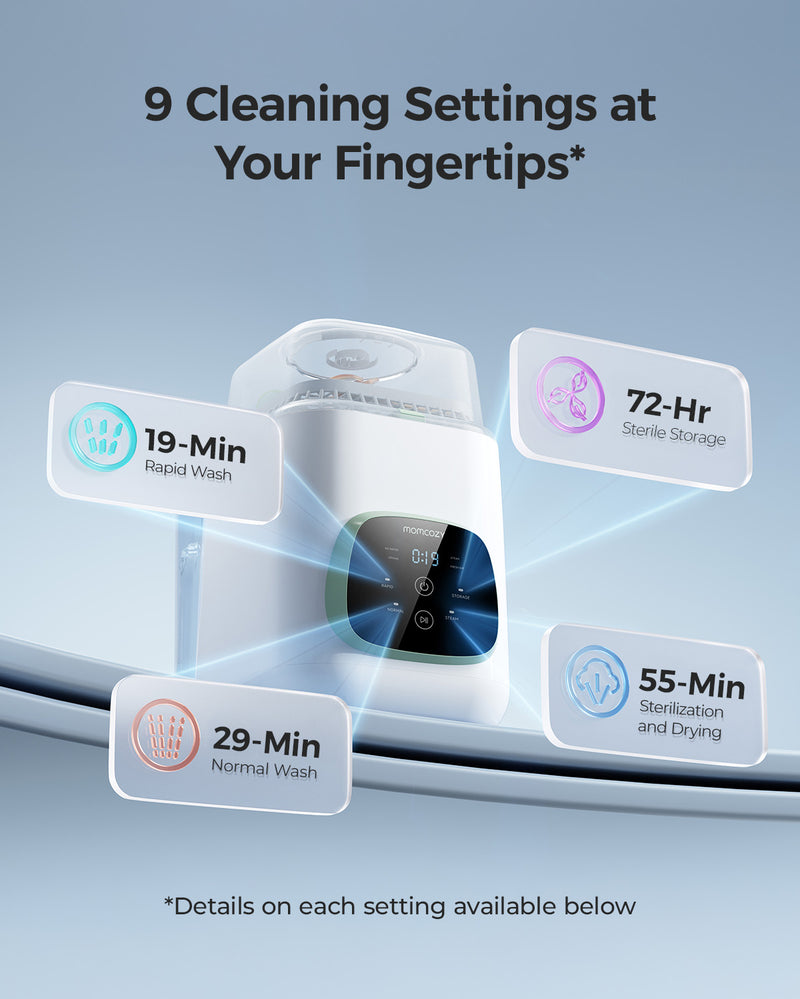 KleanPal Pro Baby Bottle Washer and Sterilizer