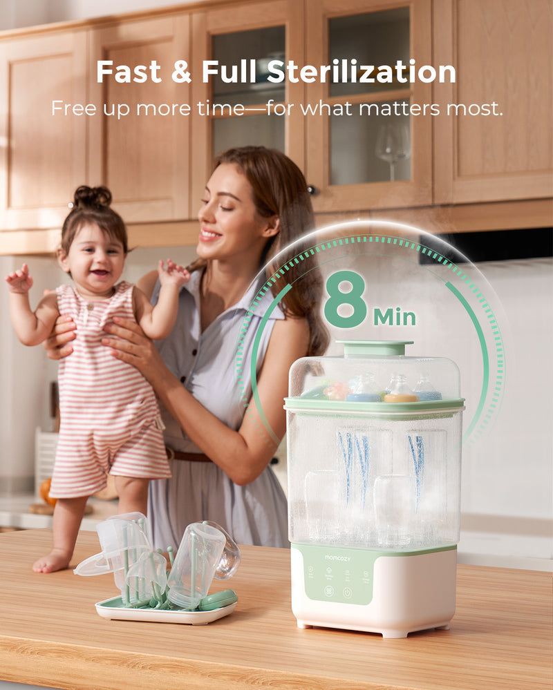 Momcozy 4 in 1 Compact Bottle Sterilizer and Dryer