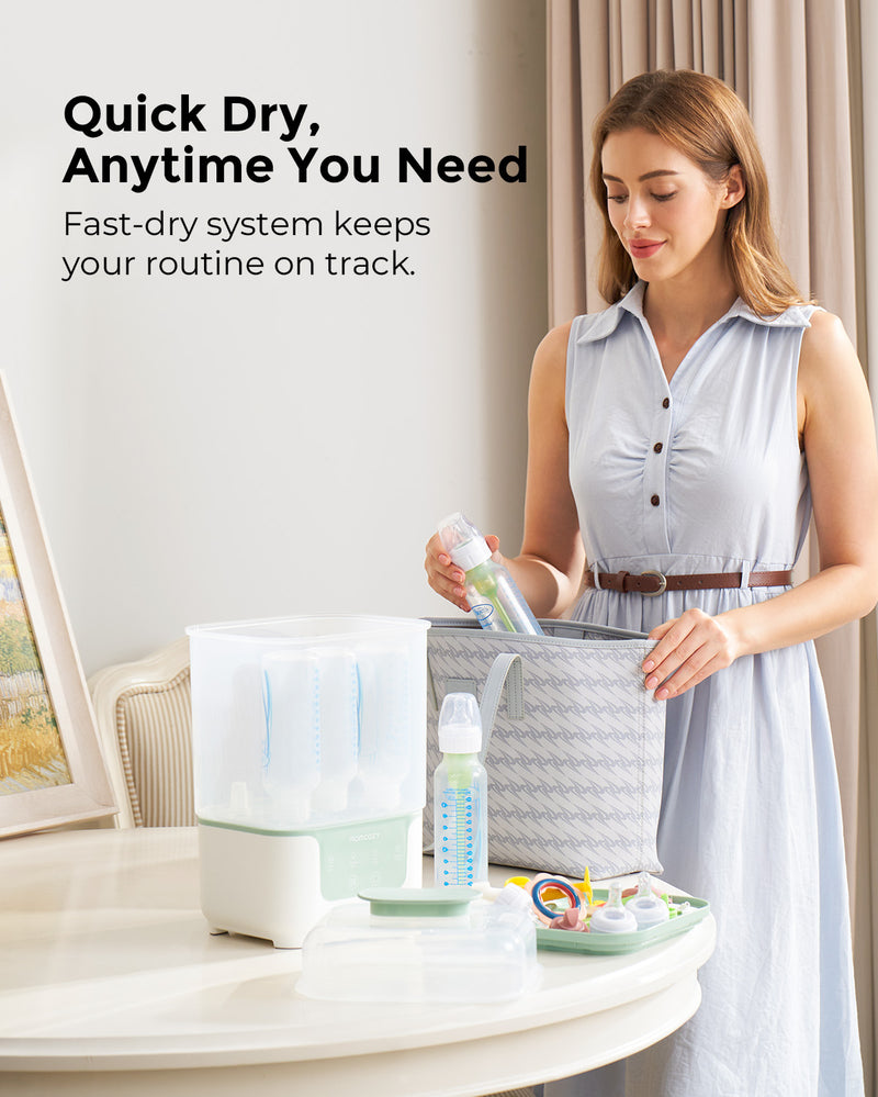 Momcozy 4 in 1 Compact Bottle Sterilizer and Dryer