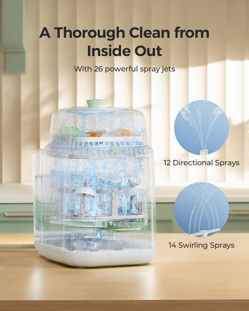 KleanPal Pro Baby Bottle Washer and Sterilizer